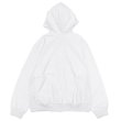 画像2: blurhms ROOTSTOCK（ブラームスルーツストック）Soft&Hard Sweat Hoodie Zip（ソフト&ハードスウェットフーディジップ）/ Heather White（ヘザーホワイト） (2)