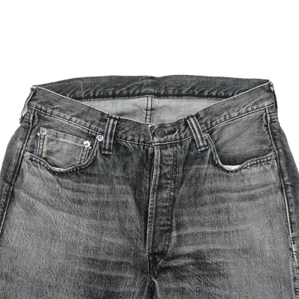 画像3: FULLCOUNT（フルカウント）#1101BKHW Straight Black Denim Dartford（ストレートブラックデニムダートフォード）13.7oz Original Selvedge Black Denim" / Black（ブラック）【裾上げ無料】 (3)