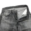 画像5: FULLCOUNT（フルカウント）#1101BKHW Straight Black Denim Dartford（ストレートブラックデニムダートフォード）13.7oz Original Selvedge Black Denim" / Black（ブラック）【裾上げ無料】 (5)