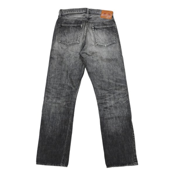 画像2: FULLCOUNT（フルカウント）#1101BKHW Straight Black Denim Dartford（ストレートブラックデニムダートフォード）13.7oz Original Selvedge Black Denim" / Black（ブラック）【裾上げ無料】 (2)