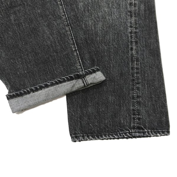 画像6: FULLCOUNT（フルカウント）#1101BKHW Straight Black Denim Dartford（ストレートブラックデニムダートフォード）13.7oz Original Selvedge Black Denim" / Black（ブラック）【裾上げ無料】 (6)