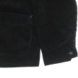 画像5: Post O'Alls（ポストオーバーオールズ）POST Chinois Travail 2（ポストシノワトラバイル 2 ） "Carpet Cords" / Black（ブラック） (5)