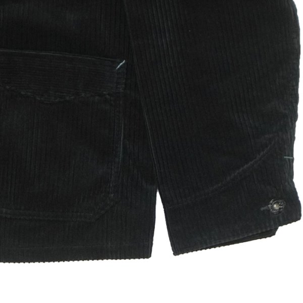 画像5: Post O'Alls（ポストオーバーオールズ）POST Chinois Travail 2（ポストシノワトラバイル 2 ） "Carpet Cords" / Black（ブラック） (5)