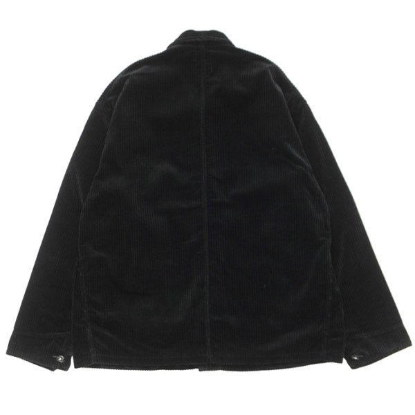 画像2: Post O'Alls（ポストオーバーオールズ）POST Chinois Travail 2（ポストシノワトラバイル 2 ） "Carpet Cords" / Black（ブラック） (2)