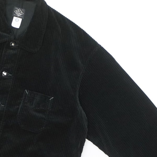 画像4: Post O'Alls（ポストオーバーオールズ）POST Chinois Travail 2（ポストシノワトラバイル 2 ） "Carpet Cords" / Black（ブラック） (4)