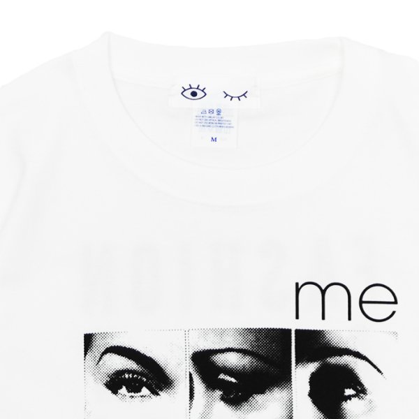 画像3: me（ミー） EYES T-shirts（アイズTシャツ） / White（ホワイト） (3)