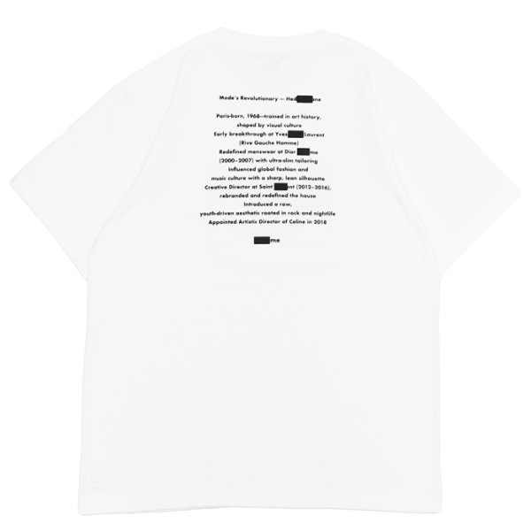 画像2: me（ミー） H.eye T-shirts（H アイTシャツ） / White（ホワイト） (2)