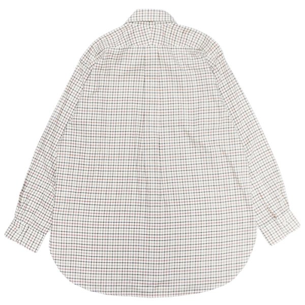 画像2: ENGINEERED GARMENTS（エンジニアードガーメンツ）19 Century BD Shirt（19 センチュリーボタンダウンシャツ）"Brushed Cotton Tattersall" / Brown（ブラウン） (2)