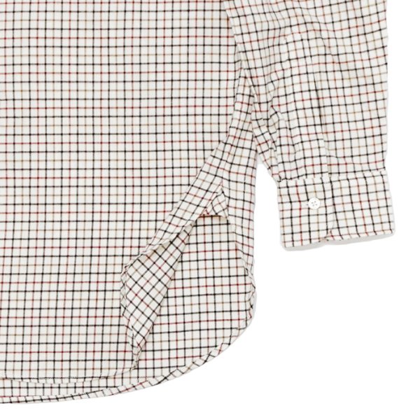 画像5: ENGINEERED GARMENTS（エンジニアードガーメンツ）19 Century BD Shirt（19 センチュリーボタンダウンシャツ）"Brushed Cotton Tattersall" / Brown（ブラウン） (5)