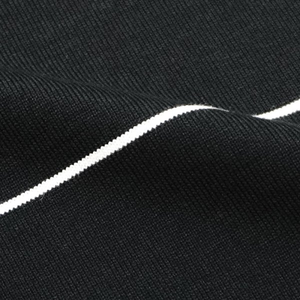 画像6: EVCON（エビコン）BORDER WIDE S/S TEE（ボーダーワイドショートスリーブTシャツ） / Black（ブラック） (6)