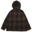 画像2: ENGINEERED GARMENTS（エンジニアードガーメンツ）Cagoule Shirt （カグールシャツ）"Cotton Flannel Plaid" / Brown×Black（ブラウン×ブラック） (2)