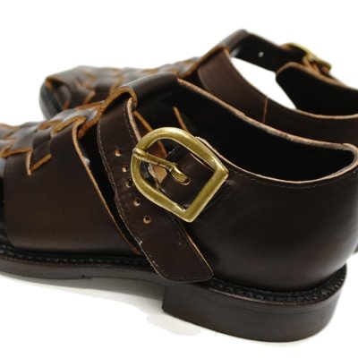 画像2: Rutt shoes(ラッドシューズ)RAMSEY(ラムジー)GURKA SANDALS / Brown(ブラウン)