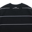 画像3: EVCON（エビコン）BORDER WIDE S/S TEE（ボーダーワイドショートスリーブTシャツ） / Black（ブラック） (3)
