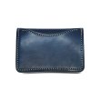 画像2: WILD SWANS（ワイルドスワンズ）TONGUE（タング）マルチコインケース/Navy（ネイビー）"シェルコードバン"×Camel（キャメル）"サドルプルアップ" (2)