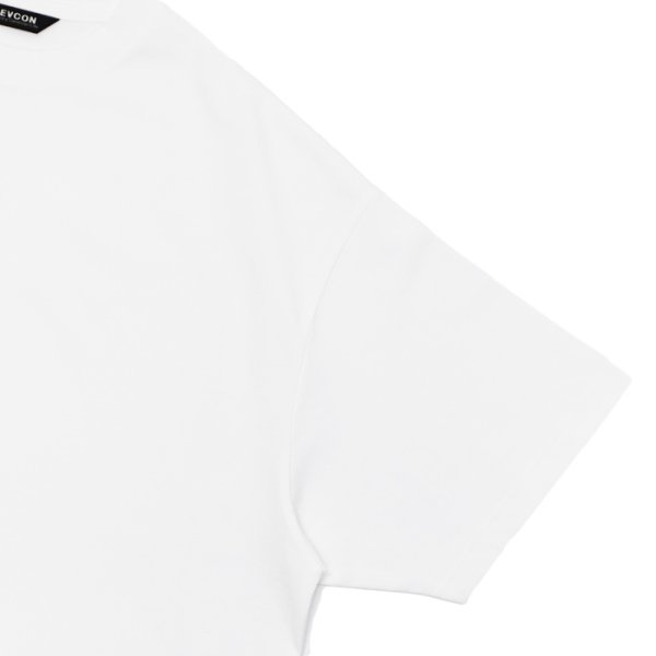 画像4: EVCON（エビコン）MARCERIZATION WIDE S/S TEE（マーセリゼーションワイドショートスリーブTシャツ） / White（ホワイト） (4)