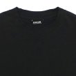 画像3: EVCON（エビコン）MARCERIZATION WIDE S/S TEE（マーセリゼーションワイドショートスリーブTシャツ） / BLACK（ブラック） (3)