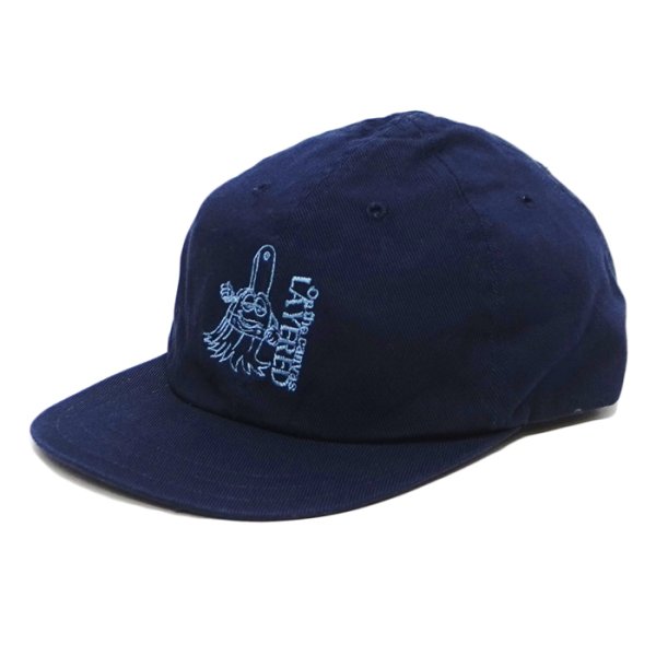 画像1: DECHO（デコー）LOGO BALL CAP BUCKLE（ロゴボールキャップ バックル） / Navy（ネイビー） (1)