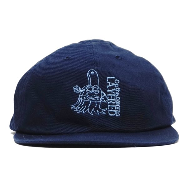画像2: DECHO（デコー）LOGO BALL CAP BUCKLE（ロゴボールキャップ バックル） / Navy（ネイビー） (2)