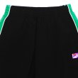 画像4: NEEDLES×FILA（ニードルズ×フィラ）H.D Wind Pant（ヒザデルウインドパンツ）/ Black×White×Green（ブラック×ホワイト×グリーン） (4)