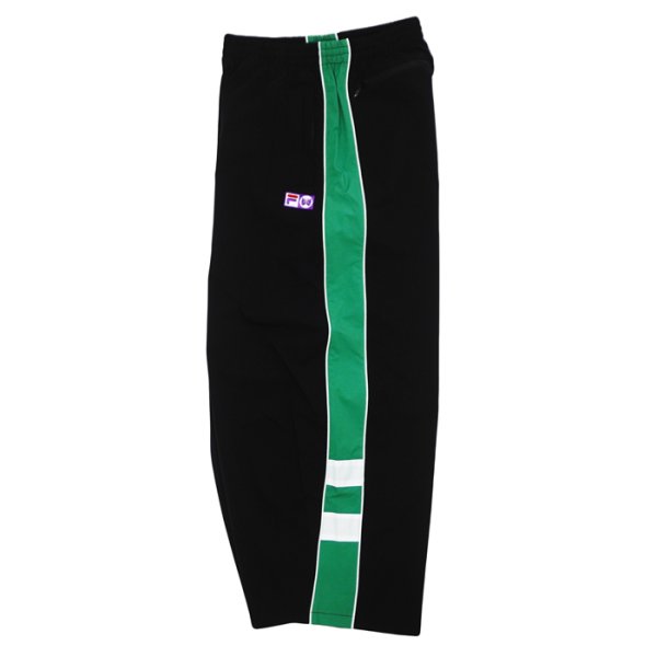画像3: NEEDLES×FILA（ニードルズ×フィラ）H.D Wind Pant（ヒザデルウインドパンツ）/ Black×White×Green（ブラック×ホワイト×グリーン） (3)