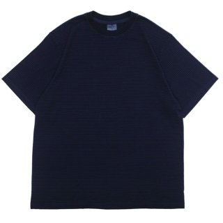 Yonetomi NEW BASIC（ヨネトミニューベーシック）GARMENT DYE BORDER T