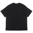 画像2: Yonetomi NEW BASIC（ヨネトミニューベーシック）GARMENT DYE BORDER T-SHIRT（ガーメントダイボーダーTシャツ）/ OFF BLACK×OFF BLACK（オフブラック×オフブラック） (2)