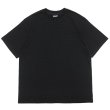 画像1: Yonetomi NEW BASIC（ヨネトミニューベーシック）GARMENT DYE BORDER T-SHIRT（ガーメントダイボーダーTシャツ）/ OFF BLACK×OFF BLACK（オフブラック×オフブラック） (1)