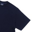 画像4: Yonetomi NEW BASIC（ヨネトミニューベーシック）GARMENT DYE BORDER T-SHIRT（ガーメントダイボーダーTシャツ）/ NAVY×NAVY（ネイビー×ネイビー） (4)