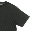 画像4: Yonetomi NEW BASIC（ヨネトミニューベーシック）GARMENT DYE BORDER T-SHIRT（ガーメントダイボーダーTシャツ）/ D,Gray×D,Gray（ダークグレー×ダークグレー） (4)