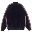 画像2: NEEDLES（ニードルズ）Rib Collar Track Jacket（リブカラートラックジャケット）"C/PE Velour" / Navy（ネイビー） (2)