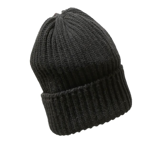 画像3: NEEDLES（ニードルズ）Watch Cap（ワッチキャップ）"Shetland Wool" / Black（ブラック） (3)