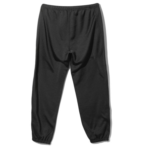画像2: NEEDLES（ニードルズ）Zipped Sweat Pant（ジップドスウェットパンツ）"Bright Jersey" / Black（ブラック） (2)