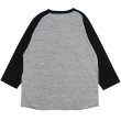 画像2: FilMelange（フィルメランジェ）DOYLE（ドイル）"オーガニックラフィ天竺" / Campione Melange×Black（カンピオーネメランジェ×ブラック） (2)