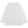 画像1: blurhms ROOTSTOCK（ブラームスルーツストック）Rough&Smooth Thermal Over-Neck L/S（ラフ&スムースサーマルオーバーネックシャツ ロングスリーブ）/ Heather Oatmeal（ヘザーオートミール） (1)