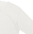 画像4: blurhms ROOTSTOCK（ブラームスルーツストック）Rough&Smooth Thermal Over-Neck L/S（ラフ&スムースサーマルオーバーネックシャツ ロングスリーブ）/ Heather Oatmeal（ヘザーオートミール） (4)