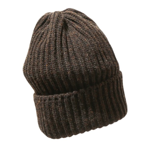 画像3: NEEDLES（ニードルズ）Watch Cap（ワッチキャップ）"Shetland Wool" / Umber（アンバー） (3)
