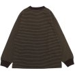 画像2: L.L.Bean Japan Edition（エルエルビーン ジャパンエディション）Union Long-Sleeve Stripe Tee（ユニオン ロングスリーブT） / Brown×Yellow×Blue（ブラウン×イエロー×ブルー） (2)