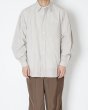 画像7: EVCON（エビコン）GRAPHCHECK TYPEWRITER L/S SHIRT（グラフチェックタイプライターロングスリーブシャツ） / Off White （オフホワイト） (7)