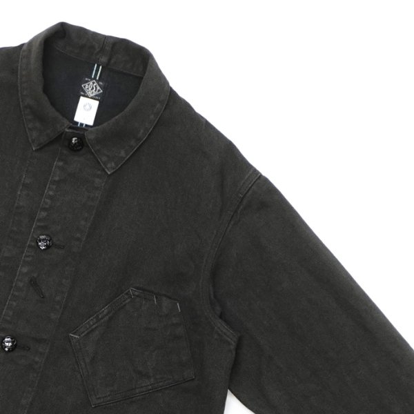 画像5: Post O'Alls（ポストオーバーオールズ）SWEETBEAR 3（スイートベアー 3）"W Flat Twill" / Charcoal（チャコール） (5)
