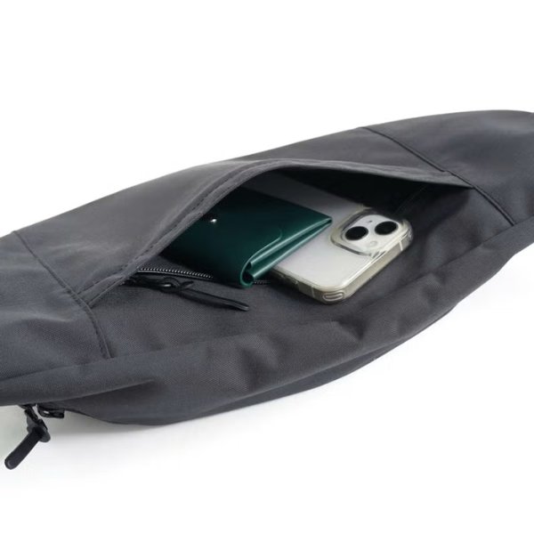 画像7: STANDARD SUPPLY（スタンダードサプライ）LARGE FANNY PACK（ラージファニーパック）"MATTE" / Black（ブラック） (7)