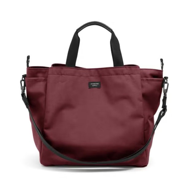 画像3: STANDARD SUPPLY（スタンダードサプライ）2WAY FOLD TOTE（2ウェイホールドトート）"SIMPLICITY Limited Color" / Bordeaux（ボルドー） (3)