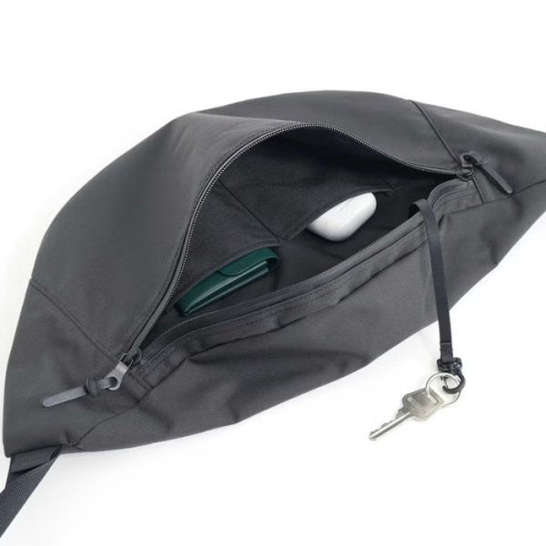 画像5: STANDARD SUPPLY（スタンダードサプライ）LARGE FANNY PACK（ラージファニーパック）"MATTE" / Black（ブラック） (5)
