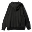 画像2: NEEDLES（ニードルズ）Zipper Hoody（ジッパーフーディ）"Bright Jersey" / Black（ブラック） (2)