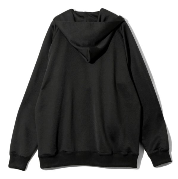 画像2: NEEDLES（ニードルズ）Zipper Hoody（ジッパーフーディ）"Bright Jersey" / Black（ブラック） (2)