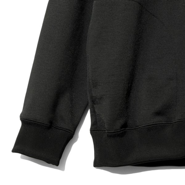画像3: NEEDLES（ニードルズ）Zipper Hoody（ジッパーフーディ）"Bright Jersey" / Black（ブラック） (3)