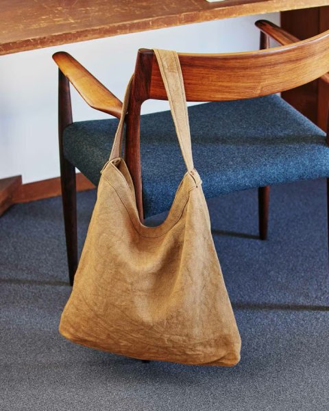画像8: ARTS&CRAFTS（アーツアンドクラフツ）ONE STRAP SHOULDER（ワンストラップショルダー）"Linen Canvas" / Mustard（マスタード） (8)
