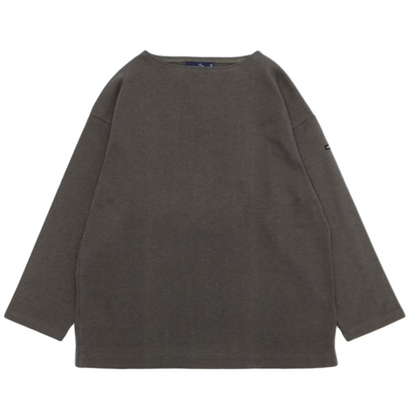 画像1: SAINT JAMES（セントジェームス）OUESSANT LOOSE（ウエッソン・ルーズ）"SOLID" / TAUPE（トープ） (1)