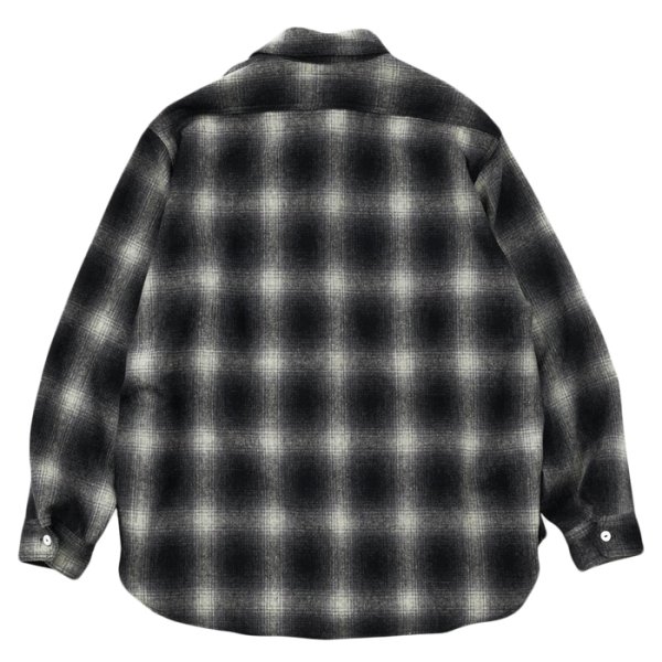 画像2: Post O'Alls（ポストオーバーオールズ）St.Louis 2（セント・ルイス2）”Wool Hombre" / Black（ブラック） (2)