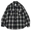 画像1: Post O'Alls（ポストオーバーオールズ）St.Louis 2（セント・ルイス2）”Wool Hombre" / Black（ブラック） (1)