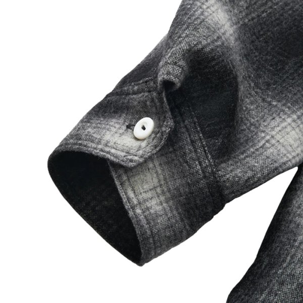 画像4: Post O'Alls（ポストオーバーオールズ）St.Louis 2（セント・ルイス2）”Wool Hombre" / Black（ブラック） (4)